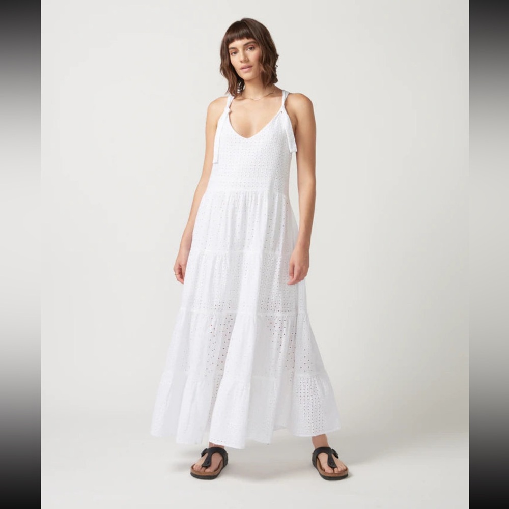 White dress for summer